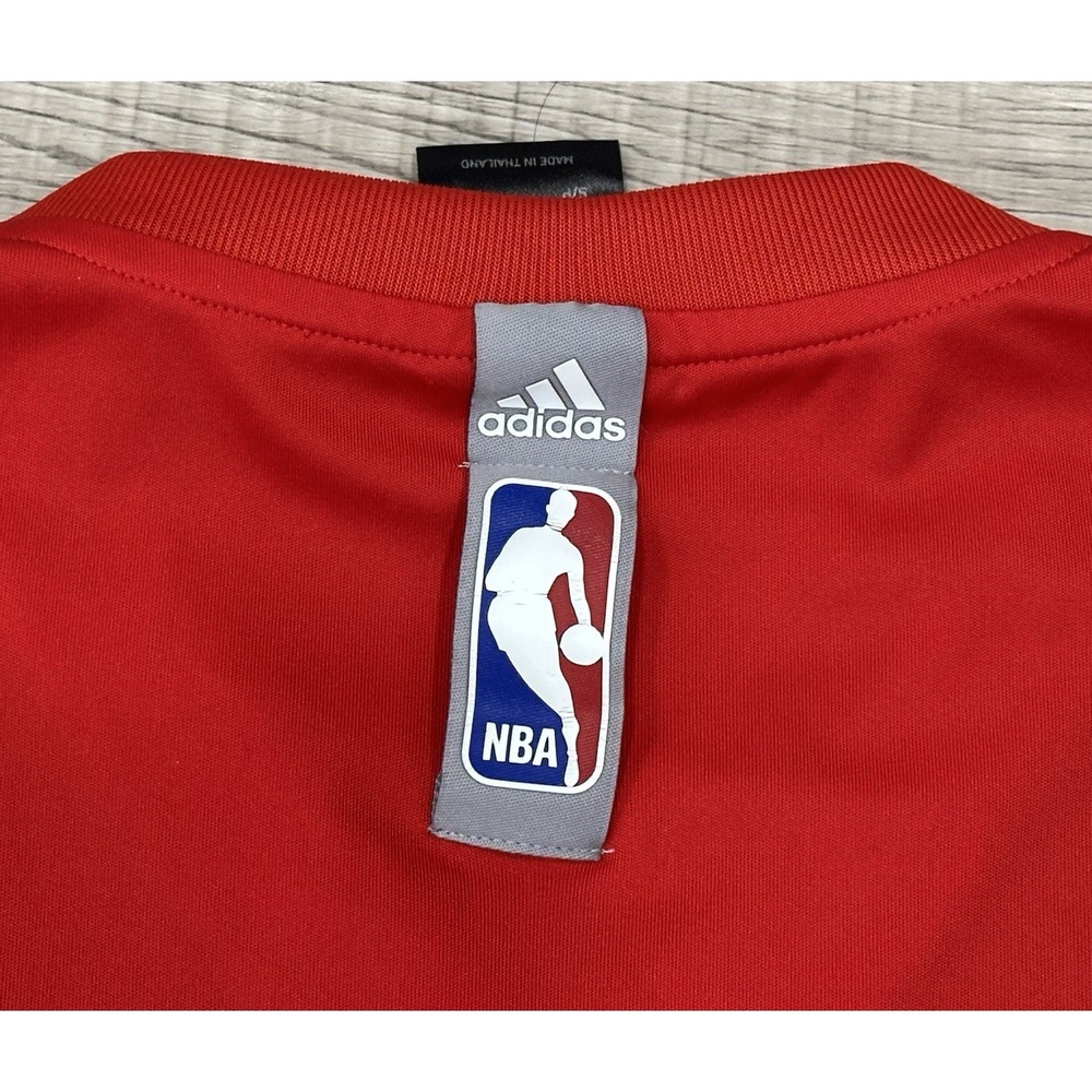 Vintage Atlanta Hawks NBA Basketball Jersey Small Adidas Player Warmup EUC - Picture 9 of 12